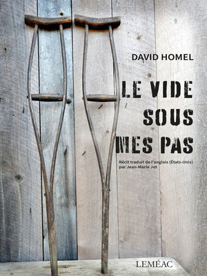cover image of Le vide sous mes pas